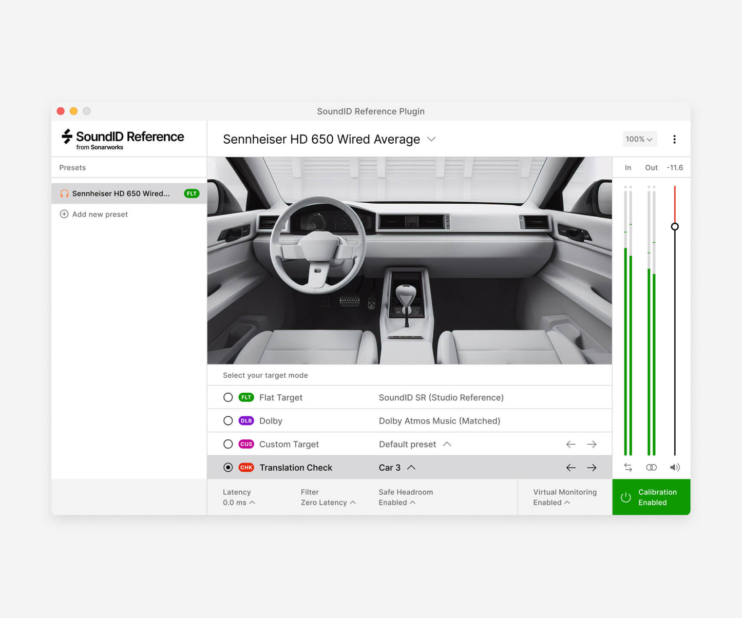 Virtual Monitoring Add-on for SoundID Reference | without Software