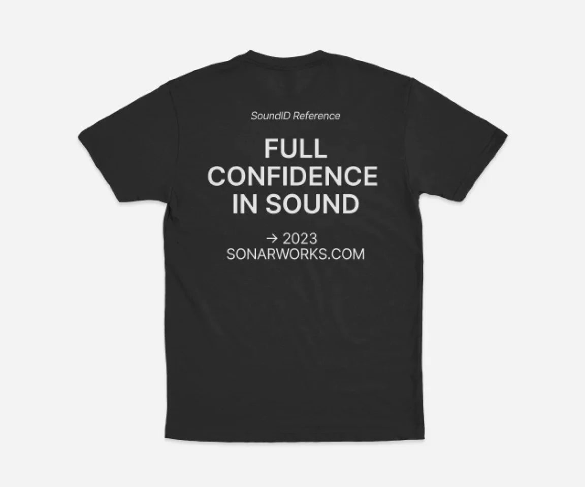Unisex T-shirt “Full Confidence in Sound” 2nd edition | 2 Colors